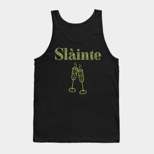 Classy Slainte St Patricks Tank Top